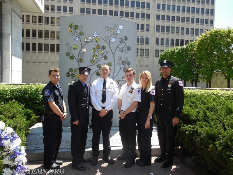 The members who attended the New York State EMS Memorial Service in Albany Photo: Nanuet EMS
