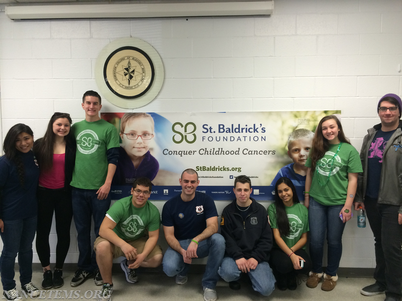 The members from Nanuet Ambulance who volunteered at St. Baldricks Fundraiser on March 16, 2014
Photo: Nanuet EMS