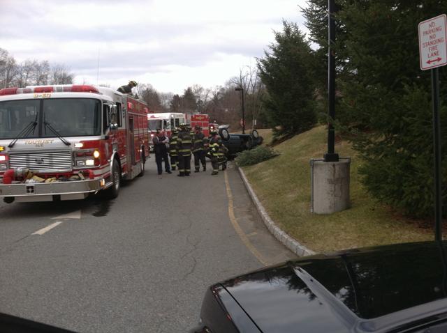 Rollover, March 4th, 2012. Photo: Nanuet EMS